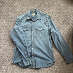 Denim Long Sleeve Shirt